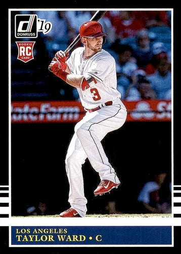 #216 Taylor Ward - Los Angeles Angels - 2019 Donruss Baseball