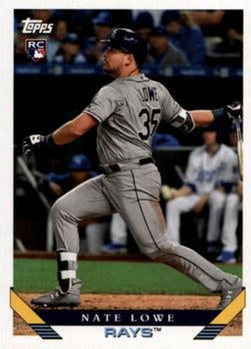 #216 Nate Lowe - Tampa Bay Rays - 2019 Topps Archives Baseball