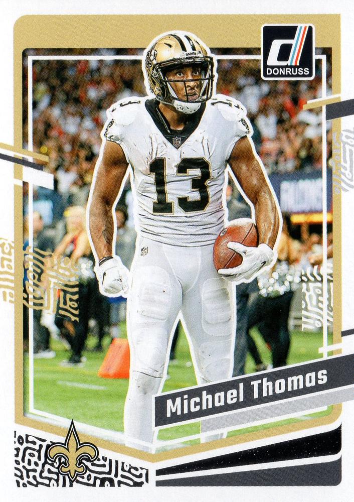 #216 Michael Thomas - New Orleans Saints - 2023 Donruss Football
