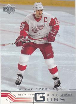 #216 Steve Yzerman - Detroit Red Wings - 2001-02 Upper Deck Hockey