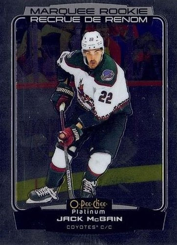 #216 Jack McBain - Arizona Coyotes - 2022-23 O-Pee-Chee Platinum Hockey