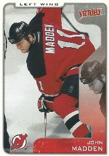 #216 John Madden - New Jersey Devils - 2001-02 Upper Deck Victory Hockey