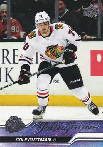 #216 Cole Guttman - Chicago Blackhawks - 2023-24 Upper Deck Hockey
