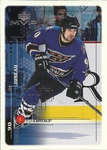 #216 Joe Juneau - Washington Capitals - 1998-99 Upper Deck MVP Hockey