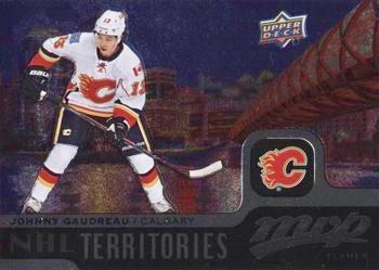 #216 Johnny Gaudreau - Calgary Flames - 2015-16 Upper Deck MVP Hockey