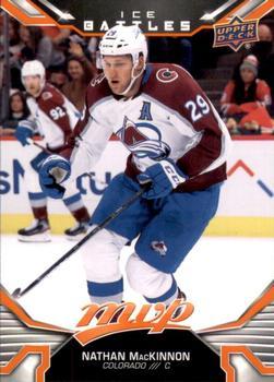 #216 Nathan MacKinnon - Colorado Avalanche - 2022-23 Upper Deck MVP - Ice Battles Hockey