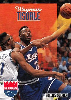 #216 Wayman Tisdale - Sacramento Kings - 1992-93 SkyBox Basketball
