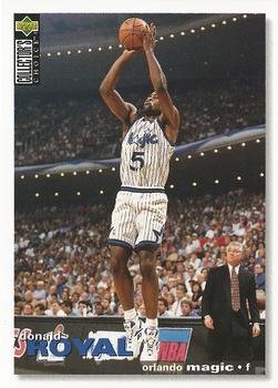 #216 Donald Royal - Orlando Magic - 1995-96 Collector's Choice Basketball