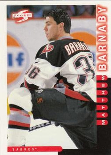 #216 Matthew Barnaby - Buffalo Sabres - 1997-98 Score Hockey