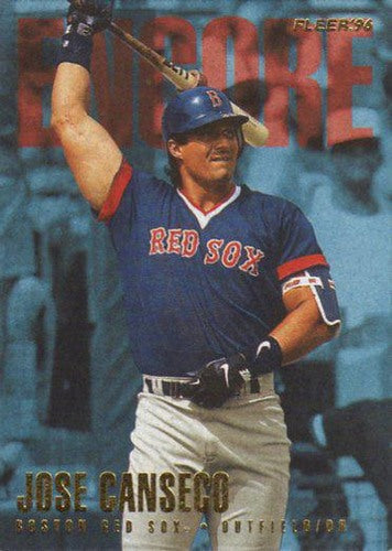 #U216 Jose Canseco - Boston Red Sox - 1996 Fleer Update Baseball