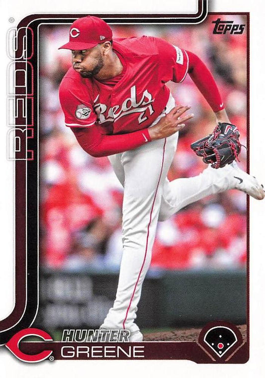 #216 Hunter Greene - Cincinnati Reds - 2025 Topps Baseball