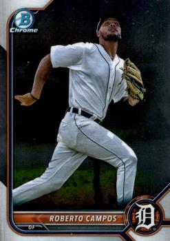 #BCP-216 Roberto Campos - Detroit Tigers - 2022 Bowman - Chrome Prospects Baseball