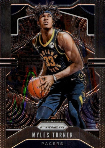#216 Myles Turner - Indiana Pacers - 2019-20 Panini Prizm Basketball