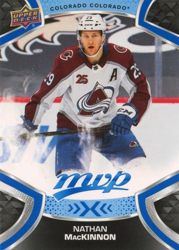 #216 Nathan MacKinnon - Colorado Avalanche - 2021-22 Upper Deck MVP - Blue Hockey
