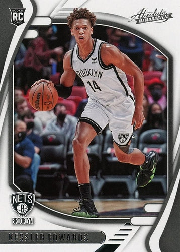 #216 Kessler Edwards - Brooklyn Nets - 2021-22 Panini Chronicles Basketball
