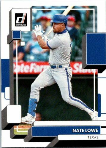 #216 Nate Lowe - Texas Rangers - 2022 Donruss Baseball