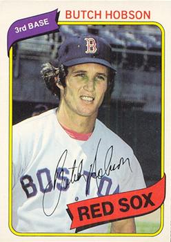 #216 Butch Hobson - Boston Red Sox - 1980 O-Pee-Chee Baseball