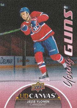 #C216 Jesse Ylonen - Montreal Canadiens - 2021-22 Upper Deck - UD Canvas Hockey