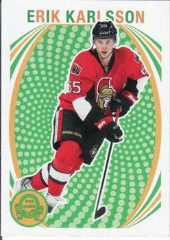 #217 Erik Karlsson - Ottawa Senators - 2013-14 O-Pee-Chee - Retro Hockey
