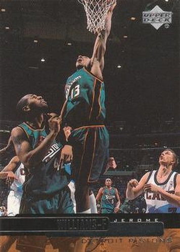 #217 Jerome Williams - Detroit Pistons - 1999-00 Upper Deck Basketball