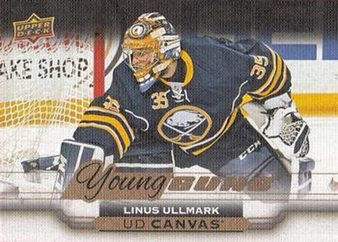 #C217 Linus Ullmark - Buffalo Sabres - 2015-16 Upper Deck - UD Canvas Hockey
