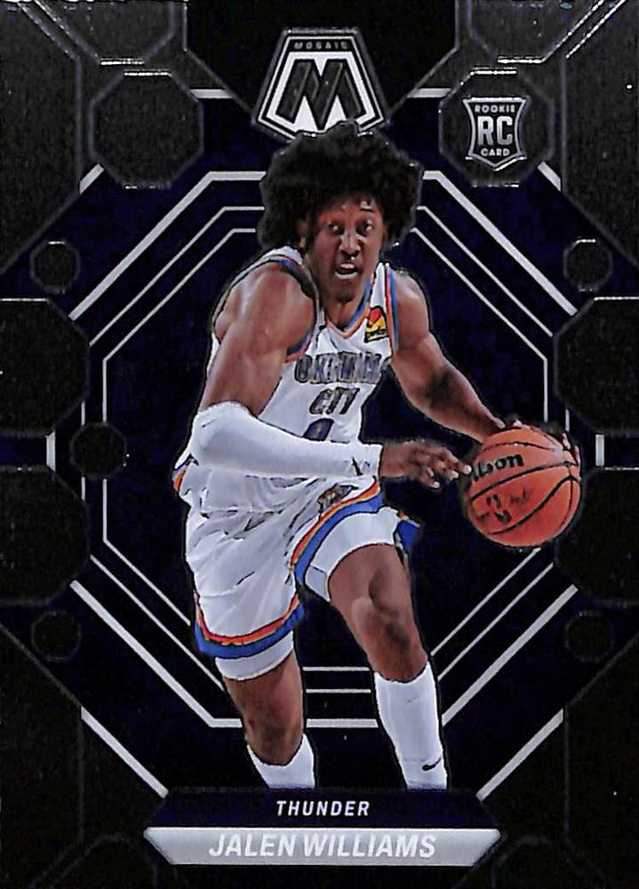 #217 Jalen Williams - Oklahoma City Thunder - 2022-23 Panini Mosaic Basketball