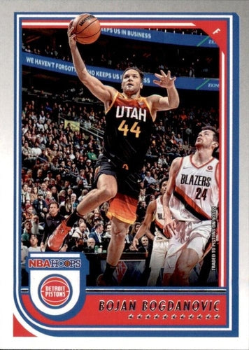 #217 Bojan Bogdanovic - Detroit Pistons - 2022-23 Hoops Basketball