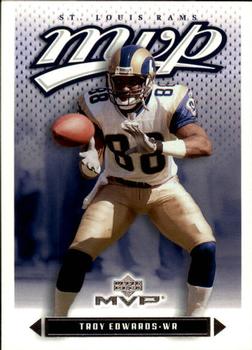 #217 Troy Edwards - St. Louis Rams - 2003 Upper Deck MVP Football