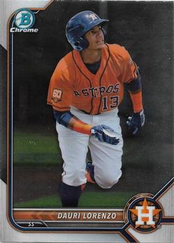 #BCP-217 Dauri Lorenzo - Houston Astros - 2022 Bowman - Chrome Prospects Baseball