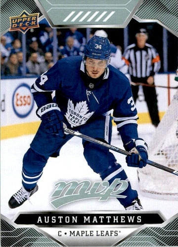 #217 Auston Matthews - Toronto Maple Leafs - 2019-20 Upper Deck MVP Hockey
