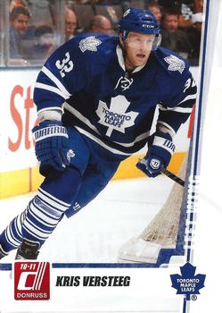 #217 Kris Versteeg - Toronto Maple Leafs - 2010-11 Donruss Hockey