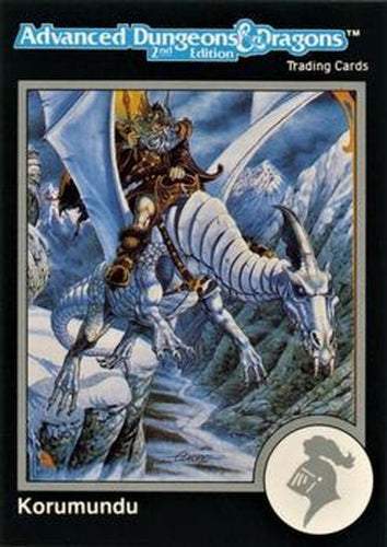 #217 Korumundu - 1991 TSR Advanced Dungeons & Dragons - Silver
