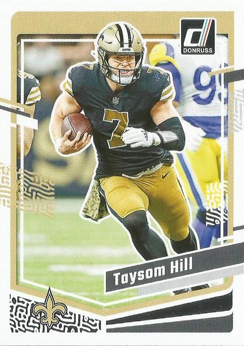 #217 Taysom Hill - New Orleans Saints - 2023 Donruss Football