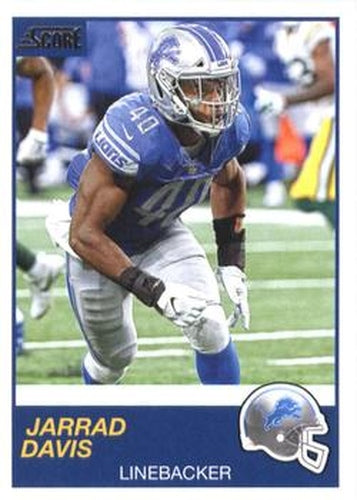 #217 Jarrad Davis - Detroit Lions - 2019 Score Football