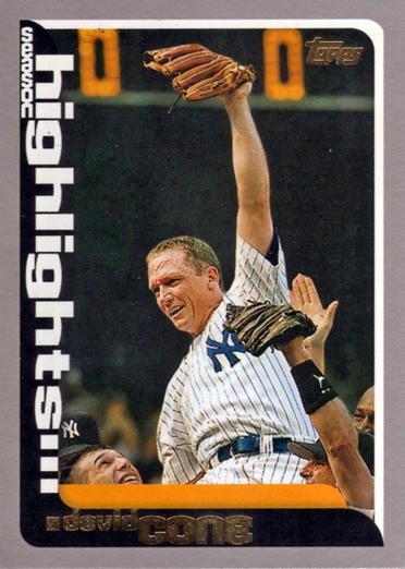 #217 David Cone - New York Yankees - 2000 Topps Baseball