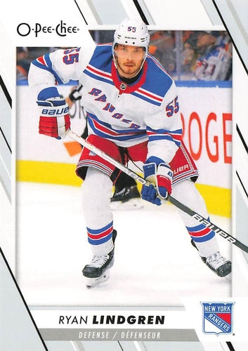 #217 Ryan Lindgren - New York Rangers - 2023-24 O-Pee-Chee Hockey