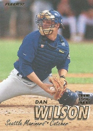 #217 Dan Wilson - Seattle Mariners - 1997 Fleer Baseball