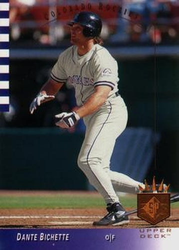 #217 Dante Bichette - Colorado Rockies - 1993 SP Baseball