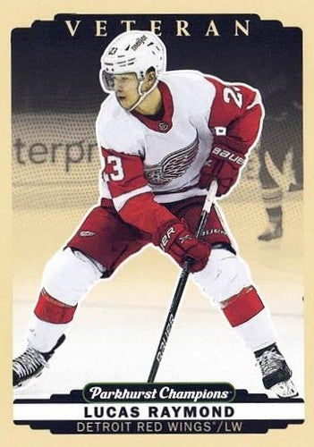 #217 Lucas Raymond - Detroit Red Wings - 2022-23 Parkhurst Champions Hockey