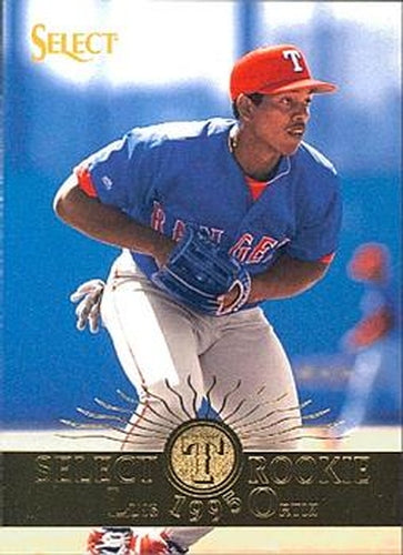 #217 Luis Ortiz - Texas Rangers - 1995 Select Baseball