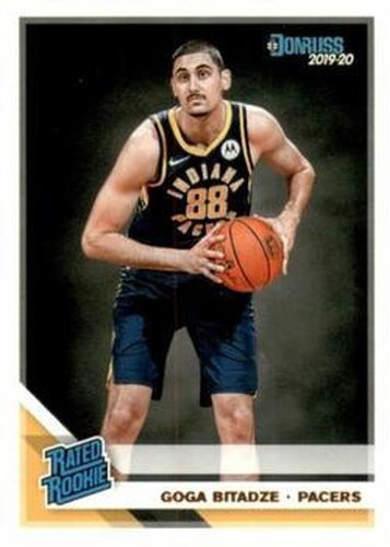 #217 Goga Bitadze - Indiana Pacers - 2019-20 Donruss Basketball