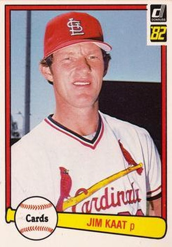 #217 Jim Kaat - St. Louis Cardinals - 1982 Donruss Baseball