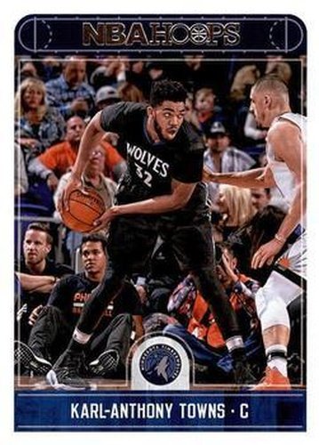 #217 Karl-Anthony Towns - Minnesota Timberwolves - 2017-18 Hoops Basketball