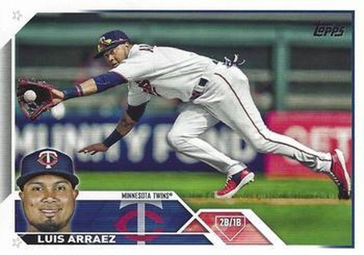 #217 Luis Arraez - Minnesota Twins - 2023 Topps Baseball