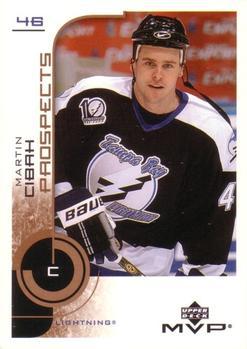 #217 Martin Cibak - Tampa Bay Lightning - 2002-03 Upper Deck MVP Hockey
