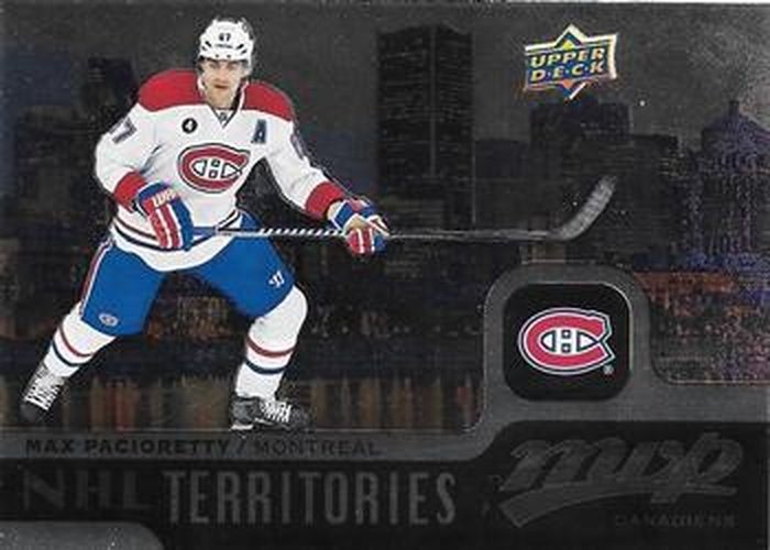 #217 Max Pacioretty - Montreal Canadiens - 2015-16 Upper Deck MVP Hockey