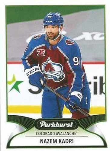 #217 Nazem Kadri - Colorado Avalanche - 2021-22 Parkhurst Hockey