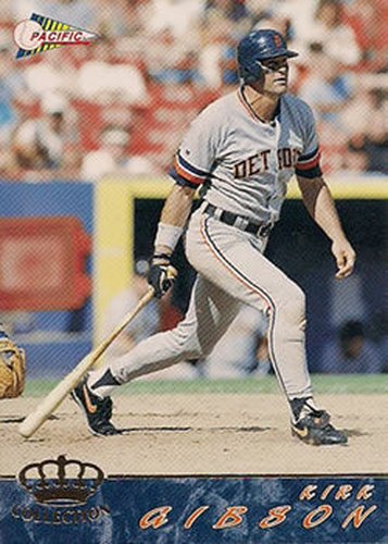 #217 Kirk Gibson - Detroit Tigers - 1994 Pacific Baseball