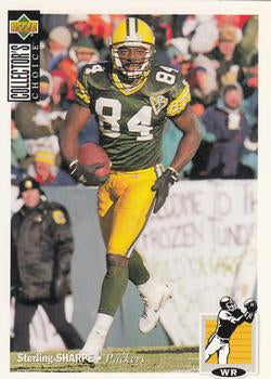 #217 Sterling Sharpe - Green Bay Packers - 1994 Collector's Choice Football