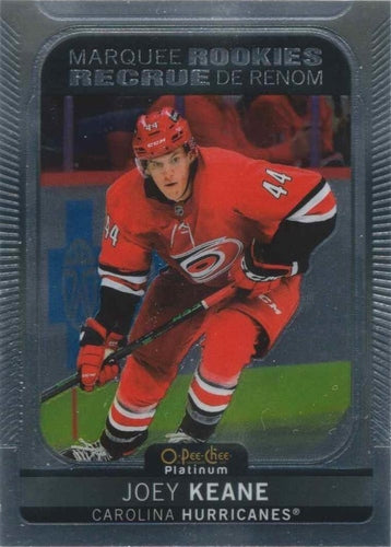 #217 Joey Keane - Carolina Hurricanes - 2021-22 O-Pee-Chee Platinum Hockey
